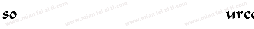 sourcehansansk norma字体转换